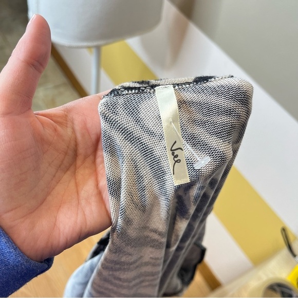 2/$25 Zoel Zebra Tiger Animal Print Business Office Casual Fly Away Cardigan M - Picture 11 of 11